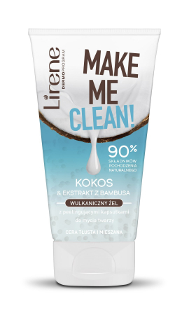 COSMETICE FAȚĂ - CARESS LIRENE GEL CURAT FACIALA COCOS SI BAMB150 ML