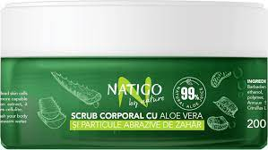 CREME CORP-MASAJ-MAINI -CALCAIE - CARESS NATIGO SCRUB CORPORAL CU ALOE 200 G