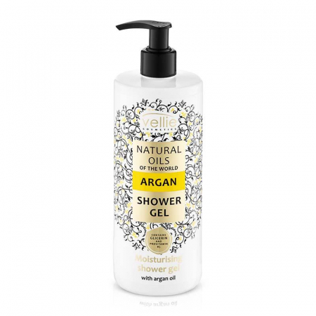 CREME CORP-MASAJ-MAINI -CALCAIE - CARESS VELLIE GEL DE DUS CU ULEI ARGAN 500 ML