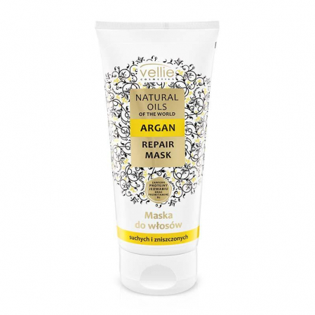 ȘAMPOANE- BALSAM- LOTIUNI-GELURI-PASTA DINTI - CARESS VELLIE MASCA PAR CU ULEI ARGAN 200 ML