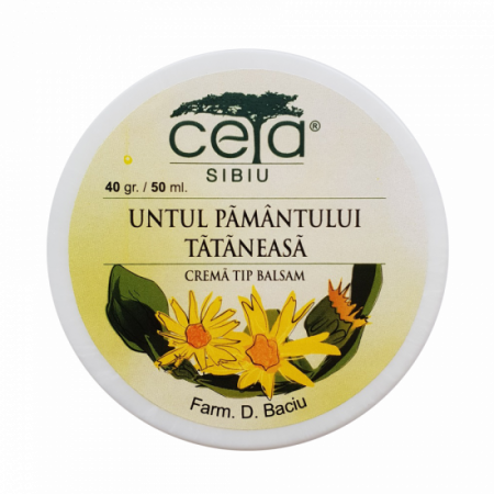 CREME ANTIINFLAMATOARE-CIRCULAȚIE - CETA CR UNTUL PAMANTULUI & TATANEASA 40 G