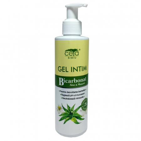 ȘAMPOANE- BALSAM- LOTIUNI-GELURI-PASTA DINTI - CETA GEL INTIM BICARBONAT 200ML