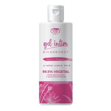 CREME CORP-MASAJ-MAINI -CALCAIE - CETA GEL INTIM BICARBONAT ALOE &MUSETEL 200ML