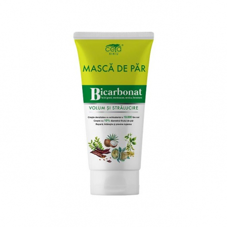 ȘAMPOANE- BALSAM- LOTIUNI-GELURI-PASTA DINTI - CETA MASCA PAR VOLUM SI STRALUCIRE CU BICARBONAT 150ML