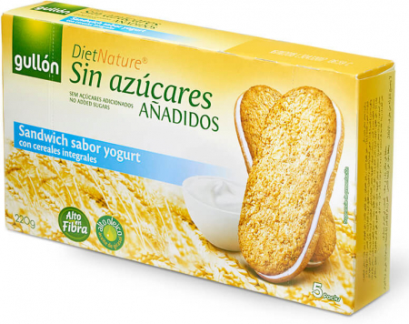 FOOD - CHARME BISCUITI GULLON SANDWICH IAURT 220G
