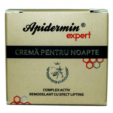 COSMETICE FAȚĂ - COMPLEX APIDERMIN EXPERT CR NOAPTE 50ML