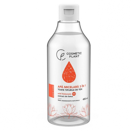 COSMETICE FAȚĂ - CP APA MICELARA CU LOTUS 4D 400ML