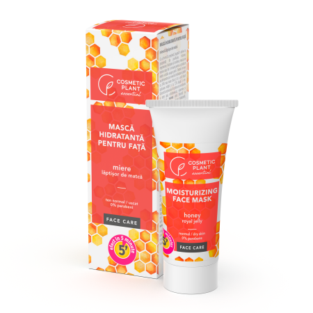 COSMETICE FAȚĂ - CP MASCA HIDRATANTA PT FATA CU MIERE SI LAPT 30 ML