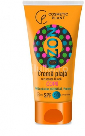 CREME CORP-MASAJ-MAINI -CALCAIE - CP OZON CREMA SPF 50 COPII PLAJA REZIST LA APA 150 ML