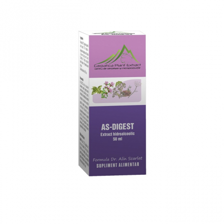 SUPLIMENTE STOMAC- DIGESTIE- COLON - CPE AS DIGEST 50ML