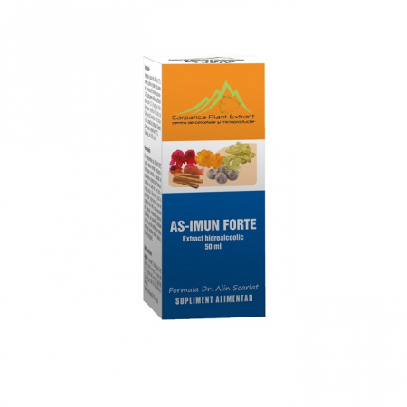 SUPLIMENTE IMUNITATE - CPE AS IMUN FORTE 50ML 1+1/2
