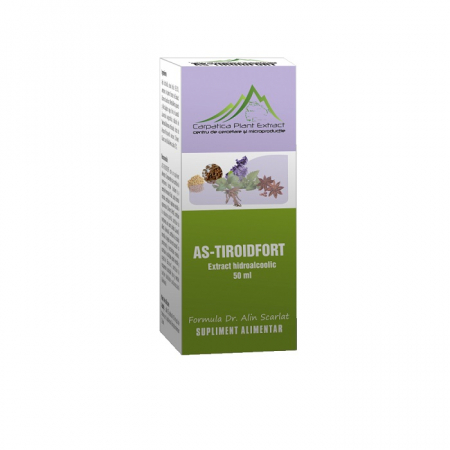 SUPLIMENTE  HORMONALE - CPE AS TIROIDFORT 50ML