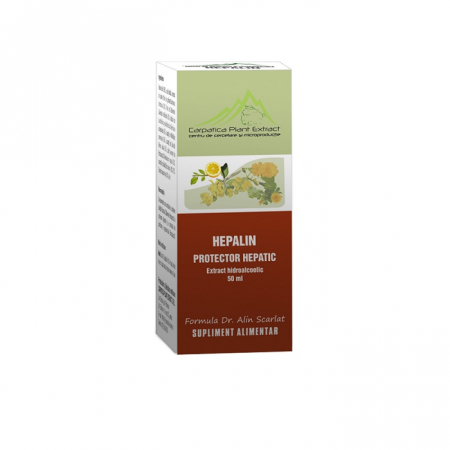 SUPLIMENTE HEPATOPROTECTOARE-BILA - CPE HEPALIN 50ML