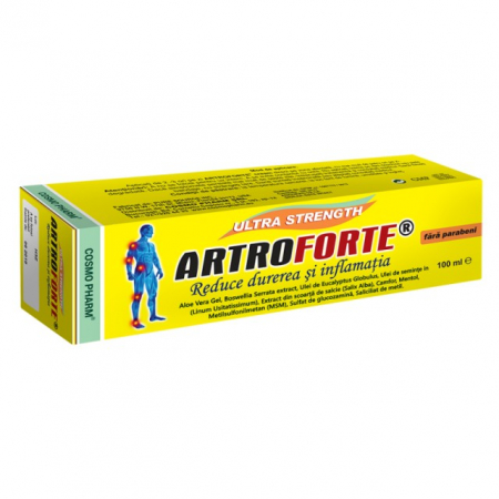 CREME ANTIINFLAMATOARE-CIRCULAȚIE - CPR ARTROFORTE CR 100ML