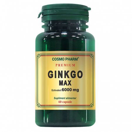 SUPLIMENTE MEMORIE SI CIRCULATIE - CPR GINKGO MAX  60CP/60+30