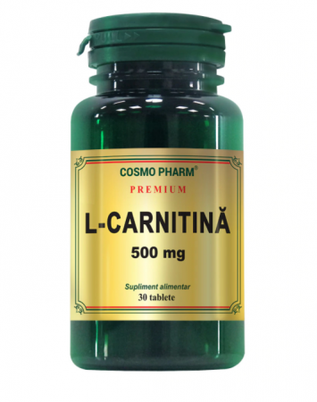 SUPLIMENTE DIVERSE - CPR L-CARNITINA 500MG 30CP +L ARGININA 30CP