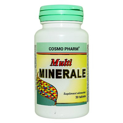 SUPLIMENTE VITAMINE ȘI MINERALE - CPR MULTIMINERALE 30CP