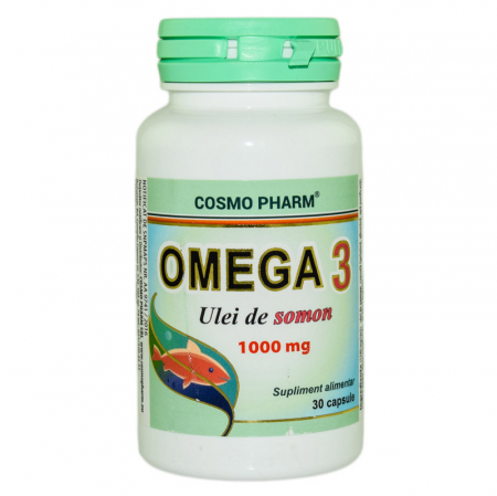 SUPLIMENTE COLESTEROL - CPR OMEGA 3 1000MG UL SOMON  30CP