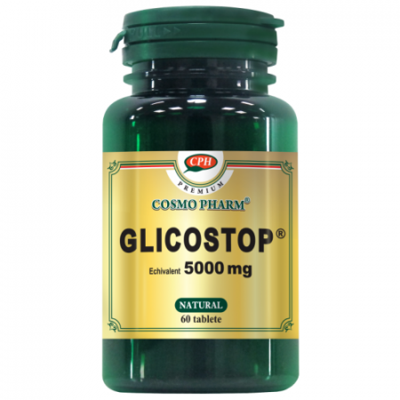 SUPLIMENTE DIABET - CPR PREMIUM GLICOSTOP 5000MG