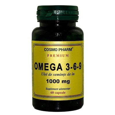 SUPLIMENTE COLESTEROL - CPR PREMIUM OMEGA 369 UL SEM IN ORG 60CP/60+30 CPS