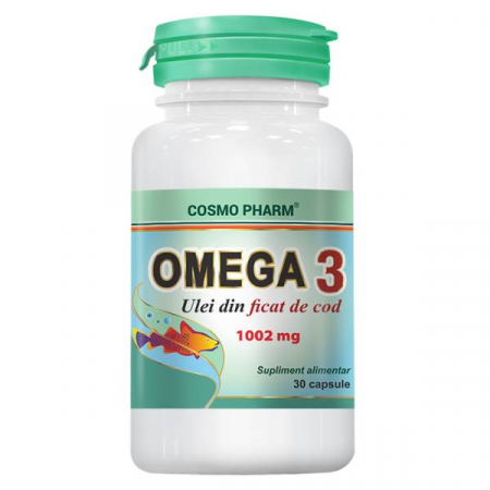 SUPLIMENTE COLESTEROL - CPR PROMO OMEGA3+ULEI DIN FICAT DE COD