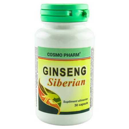 SUPLIMENTE TONICE - CPR SIBERIAN GINSENG 30CP
