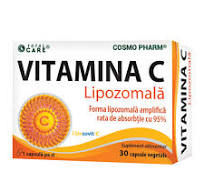 SUPLIMENTE VITAMINE ȘI MINERALE - CPR VITAMINA C LIPOZOMALA 30 CPS