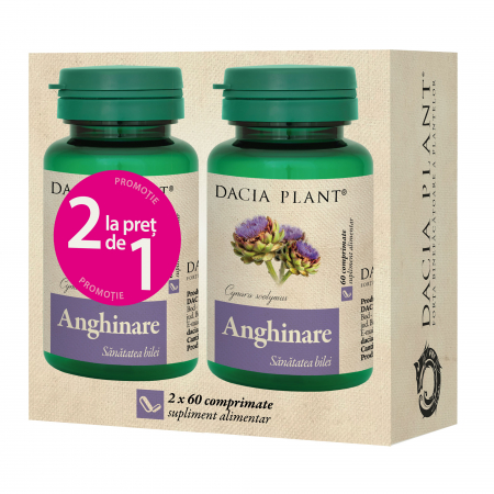 SUPLIMENTE HEPATOPROTECTOARE-BILA - D PLANT ANGHINARE 60CP/1+1