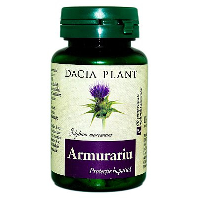 SUPLIMENTE HEPATOPROTECTOARE-BILA - D PLANT ARMURARIU 60CP/1+1