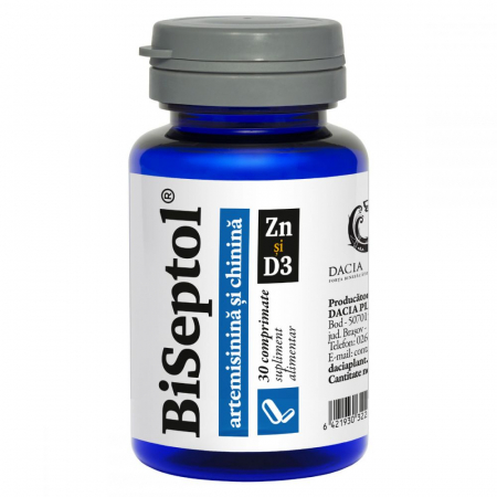 SUPLIMENTE RĂCEALĂ- APARAT RESPIRATOR ANTIVIRAL - D PLANT BISEPTOL ZN & D3 30 CPR