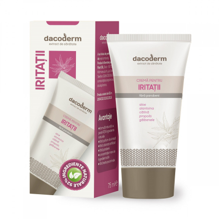 CREME AFECTIUNI PIELE - D PLANT DACODERM CR PENTRU IRITATII 75ML
