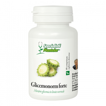 SUPLIMENTE DIABET - D PLANT GLICEMONORM FORTE 60CP