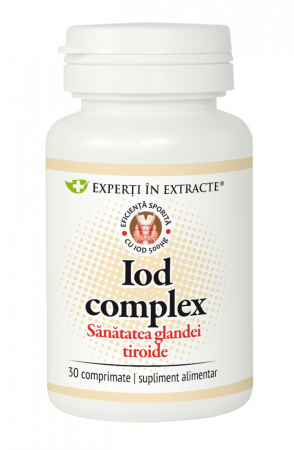 SUPLIMENTE VITAMINE ȘI MINERALE - D PLANT IOD COMPLEX 30 CPR