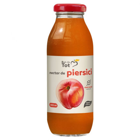 FOOD - D PLANT NECTAR PIERSICI FARA ZAHAR 300ML