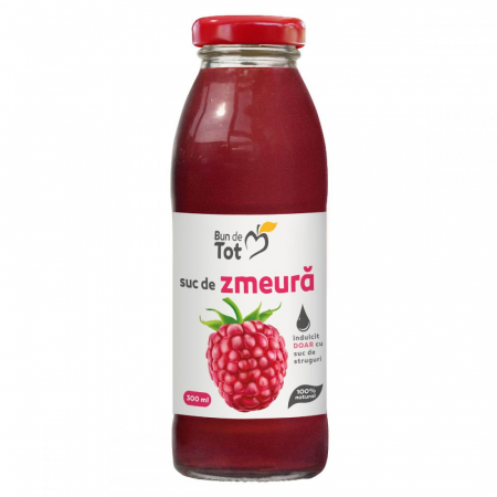 FOOD - D PLANT SUC ZMEURA FARA ZAHAR 300ML