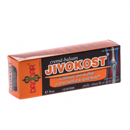 CREME ANTIINFLAMATOARE-CIRCULAȚIE - DAM CR JIVOKOST TATA +VENIN ALBINE +RASINA 75ML