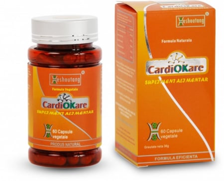 SUPLIMENTE CARDIO VASCULARE - DARMA CARDIOKARE 60CP