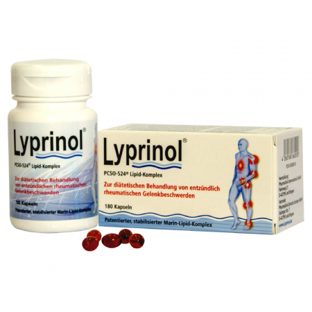 SUPLIMENTE ARTICULATII ANTIINFLAMATOARE - DEO LYPRINOL MARE COMPLEX LIPIDIC MARIN 180CP