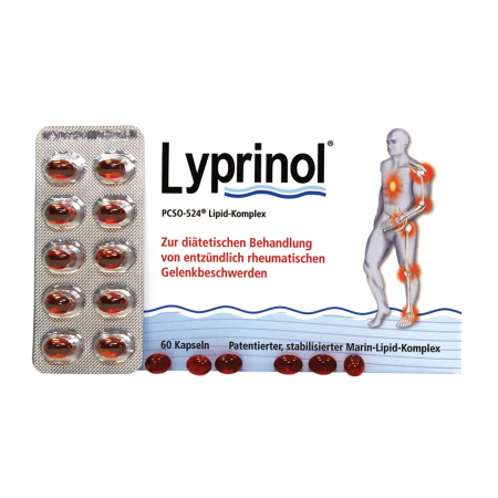 SUPLIMENTE ARTICULATII ANTIINFLAMATOARE - DEO LYPRINOL MIC COMPLEX LIPIDIC MARIN 60CP