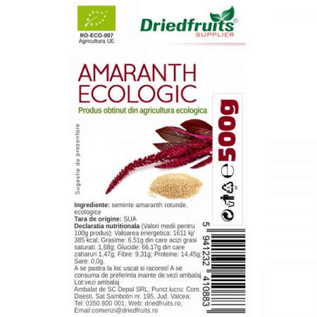 FOOD - DEP AMARANTH BIO 500G