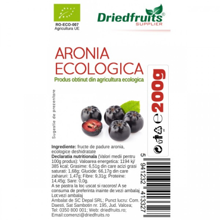 FOOD - DEP ARONIA DESHIDR 200G