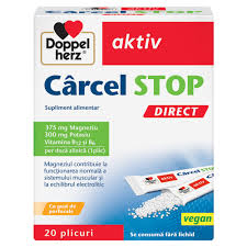 SUPLIMENTE VITAMINE ȘI MINERALE - DOPPEL AKTIC CARCEL STOP OROSOLUBIL 20 PLICURI