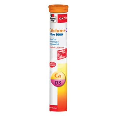 SUPLIMENTE ARTICULATII ANTIINFLAMATOARE - DOPPEL AKTIV CALCIU +D3 OSTEO 1000MG 15TBL EFF
