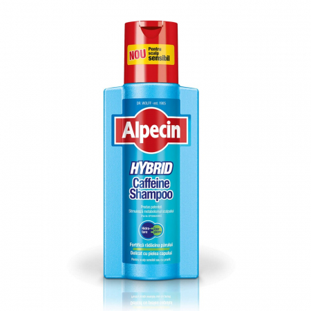 ȘAMPOANE- BALSAM- LOTIUNI-GELURI-PASTA DINTI - DOPPEL SAMP ALPECIN HIBRID SCALP USCAT +SENSIBIL 250ML