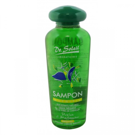ȘAMPOANE- BALSAM- LOTIUNI-GELURI-PASTA DINTI - DR SOLEIL SAMPON URZICA + MESTEACAN 250ML