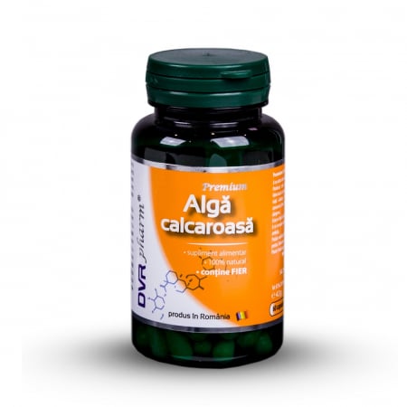 SUPLIMENTE VITAMINE ȘI MINERALE - DVR ALGA CALCAROASA 60CP/60+30CP