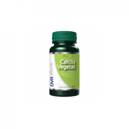 SUPLIMENTE VITAMINE ȘI MINERALE - DVR CALCIU VEG 60CP/60+30 CPS