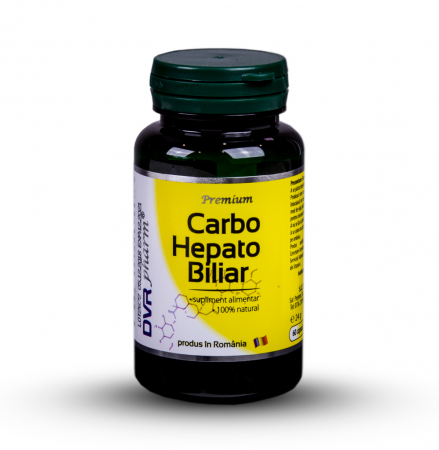 SUPLIMENTE HEPATOPROTECTOARE-BILA - DVR CARBOHEPATOBILIAR 60CP/60+30 CP