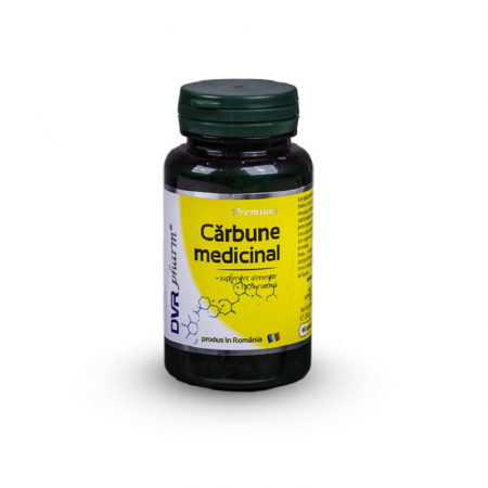 SUPLIMENTE STOMAC- DIGESTIE- COLON - DVR CARBUNE MED 60CP/1+1