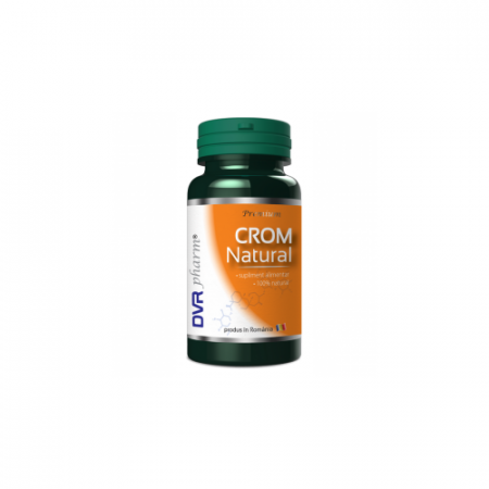 SUPLIMENTE VITAMINE ȘI MINERALE - DVR CROM NAT 60CP/60+30